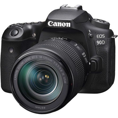 Canon EOS 90D with EF-S 18-135mm